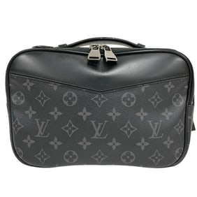 LOUIS VUITTON M42906 Bum Bag Monogram Eclipse Body Shoulder Waist Pouch Black Men's