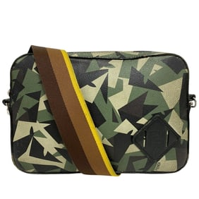 FENDI 7M0286 Camera Case Camouflage Shoulder Bag Green Men's