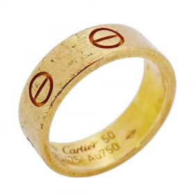 Cartier Love Ring, 18K Yellow Gold, #50, Women's