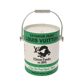LOUIS VUITTON LV Paint Can Green/White M81592 Women's Canvas/Leather Handbag