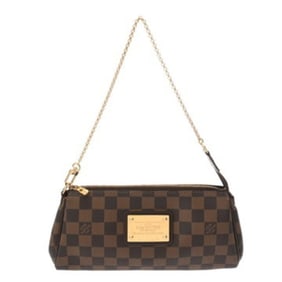 LOUIS VUITTON Damier Eva Brown N55213 Women's Canvas Shoulder Bag