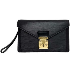 Louis Vuitton Serie Dragonne Second Bag f-24219 Black Noir Epi Leather M52612 TH0958 LOUIS VUITTON