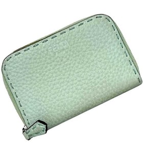 Fendi coin case ec-24208 light green Selleria 8M343 purse leather S1R 188 02 FENDI compact men's