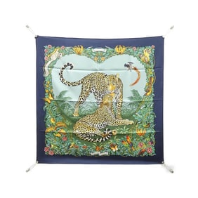 Hermes JUNGLE LOVE Carre 001876S Scarf