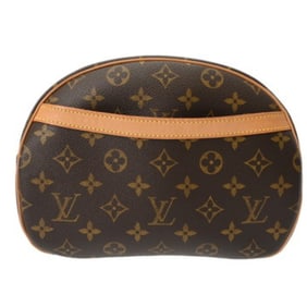LOUIS VUITTON Monogram Blois Brown M51221 Women's Canvas Shoulder Bag