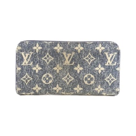 Louis Vuitton Monogram Jacquard Denim Zippy Wallet M81226