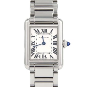 Cartier Tank Must SM WSTA0051 Stainless Steel Quartz Watch