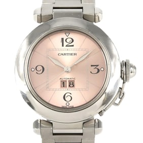 Cartier Pasha C Grande Date W31058M7 Stainless Steel Automatic Watch