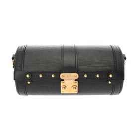 LOUIS VUITTON Epi Papillon 2-Way Noir M58655 Women's Leather Shoulder Bag