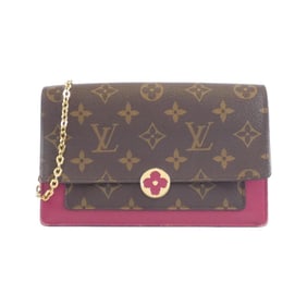 Louis Vuitton Monogram Portefeuille Flore Chain M67404 Wallet