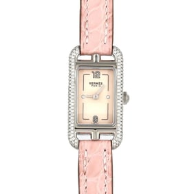 Hermès Nantucket 3D 2P NA2.130 Stainless Steel Quartz Watch