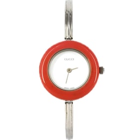 Gucci Change Ring, Size M, 11" (12.2L), Stainless Steel Quartz Watch