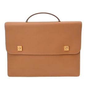 HERMES Danube 38 Natural Men's Couchvel Business Bag