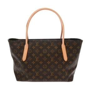LOUIS VUITTON Monogram Raspail PM Brown M40608 Women's Canvas Tote Bag
