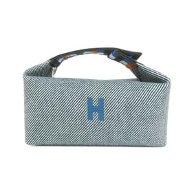 Hermes Hermès AU CARRE Bride A Black PM 103802M Pouch