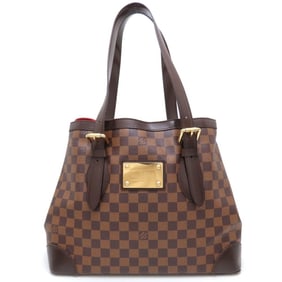 LOUIS VUITTON Damier Hampstead MM N51204 Tote Bag Ebene Women's 352681