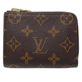 LOUIS VUITTON Monogram Wallet/Coin Case M83664 Portefeuille Noah Brown Jaune D'or Women's 181639