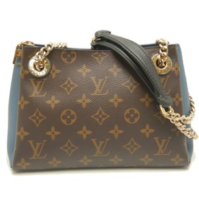 LOUIS VUITTON Monogram Surenne BB M44299 Shoulder Bag Brown/Blue Women's 253137