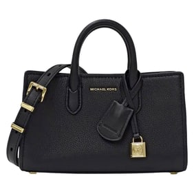Michael Kors Women's Bags, Designer Handbags, Shoulder 2-Way Leather Black, Mini Micro Bags