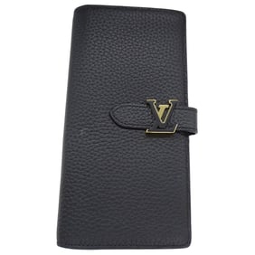 Louis Vuitton LOUIS VUITTON Wallet for Men and Women, Brand Name Long Bifold Wallet, Taurillon
