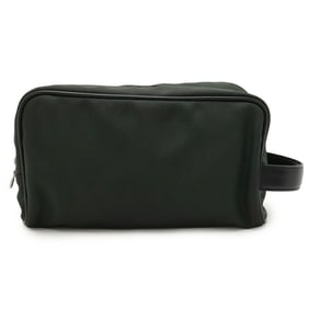 LOUIS VUITTON Taiga Parana Second Bag Handbag Canvas Leather Ardoise Black M30752