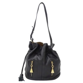 See by Chloé SEE BY CHLOE Women's Designer Shoulder Bag in Black Leather with Drawstring