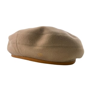 HERMES Hermes Beret Brown Unisex