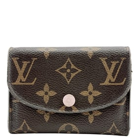 LOUIS VUITTON Porte Monnaie Rosari Compact Wallet M62361, Monogram, Coin Purse, Pocket, Card Slots,