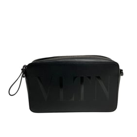 VALENTINO VLTN shoulder bag, black, unisex, for women