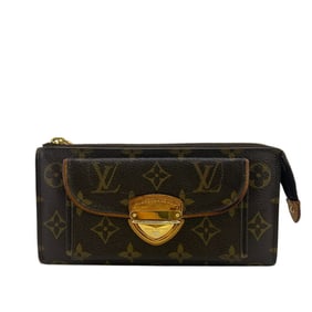 LOUIS VUITTON Louis Vuitton Wallet M61781 Portefeuille Astrid Monogram Long Brown Unisex
