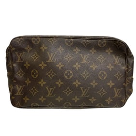 LOUIS VUITTON M47522 True Toilet 28 Monogram Clutch Bag, Brown, Unisex