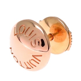 Louis Vuitton Single Earrings, Puce D'oreille Crew, for Men and Women, Q96004, 750 Yellow Gold