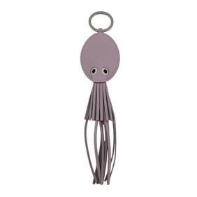 HERMES Poulpe key ring, holder, wallet, carabiner, pink, unisex