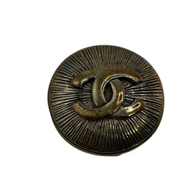 CHANEL Coco Mark Brooch Gold
