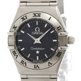 OMEGA Constellation Steel Quartz Ladies Watch 1572.40 Polished