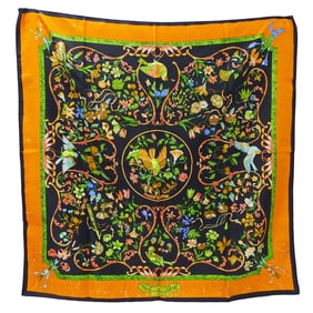 Hermes Hermès scarf/muffler for women, brand Carré 90, PIERRES d'Orient et d'OCCIDENT, featuring