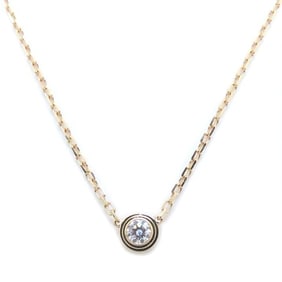 CARTIER Cartier D'Amour Necklace in 18K Pink Gold with Diamonds and Diamants, Women's, B7224516