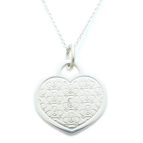 TIFFANY & Co. Heart Necklace in Sterling Silver with a and Orchid (RUN) Motif from the 2016 Nagoya