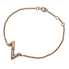 Louis Vuitton Women's Bracelet, 750PG, LV Volt Upside Down, Pink Gold, Q95977, Polished