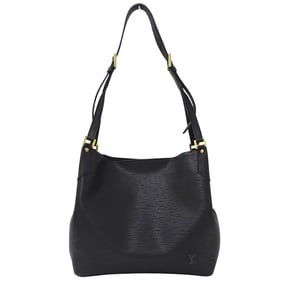 Louis Vuitton Epi Shoulder Bag, Mandala MM Noir, M58892, Black, Women's