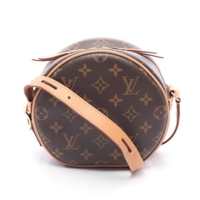 Louis Vuitton Boite Chapeau Souple PM Shoulder Bag in Coated Canvas and Leather with Monogram