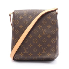 Louis Vuitton Musette Salsa Short Strap Shoulder Bag in Coated Canvas and Leather with Monogram
