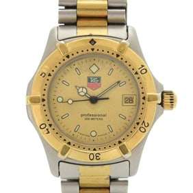 TAG Heuer 964.013F Stainless Steel Gold Quartz Watch 1044TAG HEUER