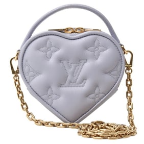 Louis Vuitton Women's Pop My Heart Pouch Bubble Glam Shoulder Bag in Light Purple Leather (M82041)