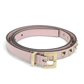 Valentino Garavani Women's Pink Leather Belt (h31509g)