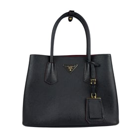 Prada PRADA handbag, leather, black, women's, z5575