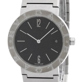 BVLGARI BVLGARI-BVLGARI Steel Quartz Mens Watch BB33SS Polished