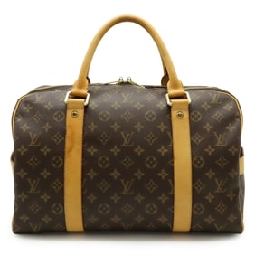 LOUIS VUITTON Monogram Carryall Boston Bag Travel Handbag M40074