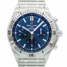 Breitling Chronomat AB0134 Navy Dial Men's Watch