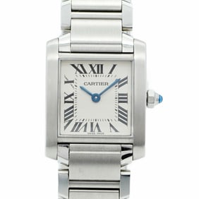 Cartier Tank Française SM W51008Q3 Ivory Dial Women's Watch